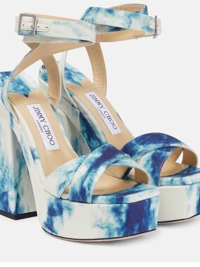 🌊JIMMY CHOO🌊
Gaia 140 platform sandals.Size US 10